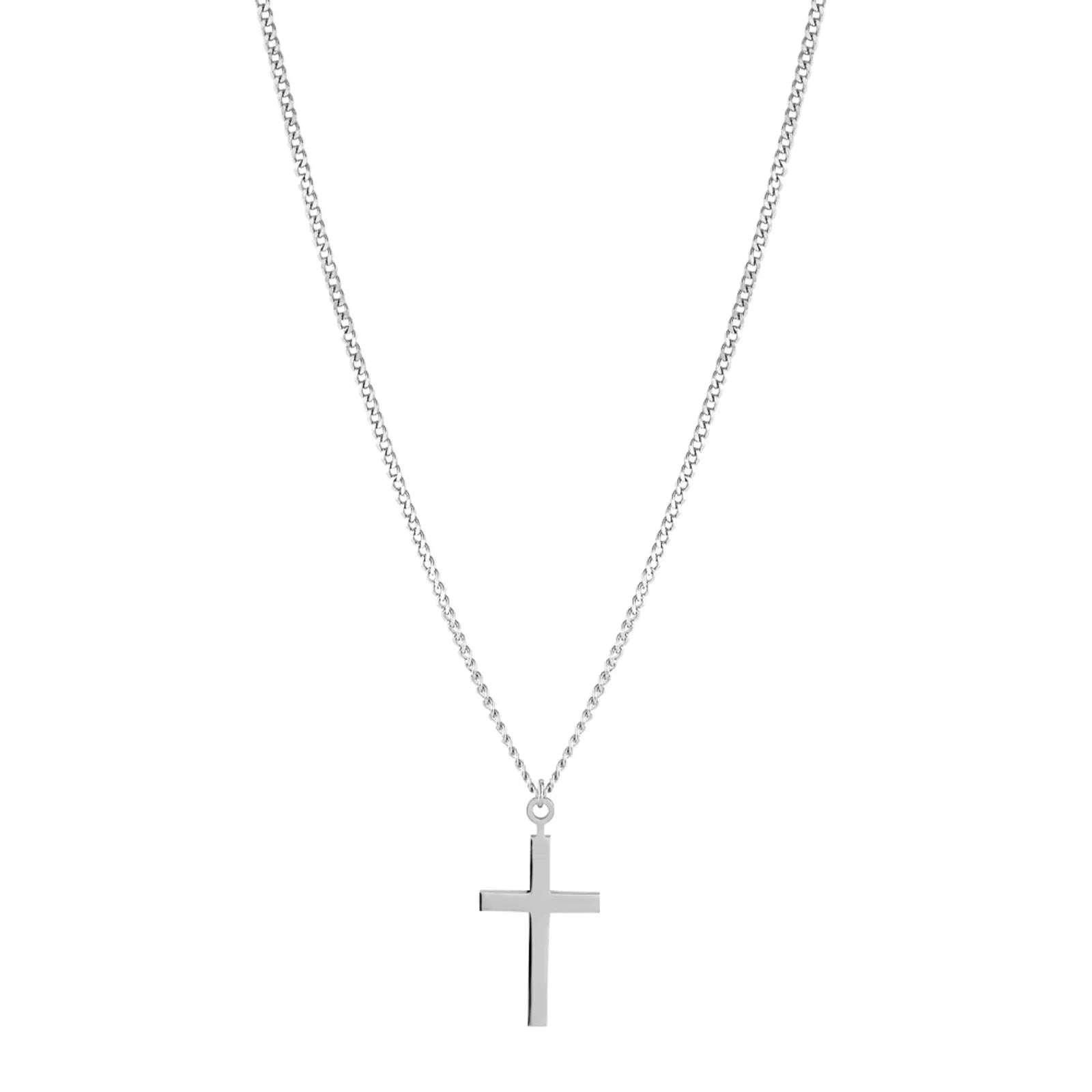 Minimalist Cross Pendant Necklace