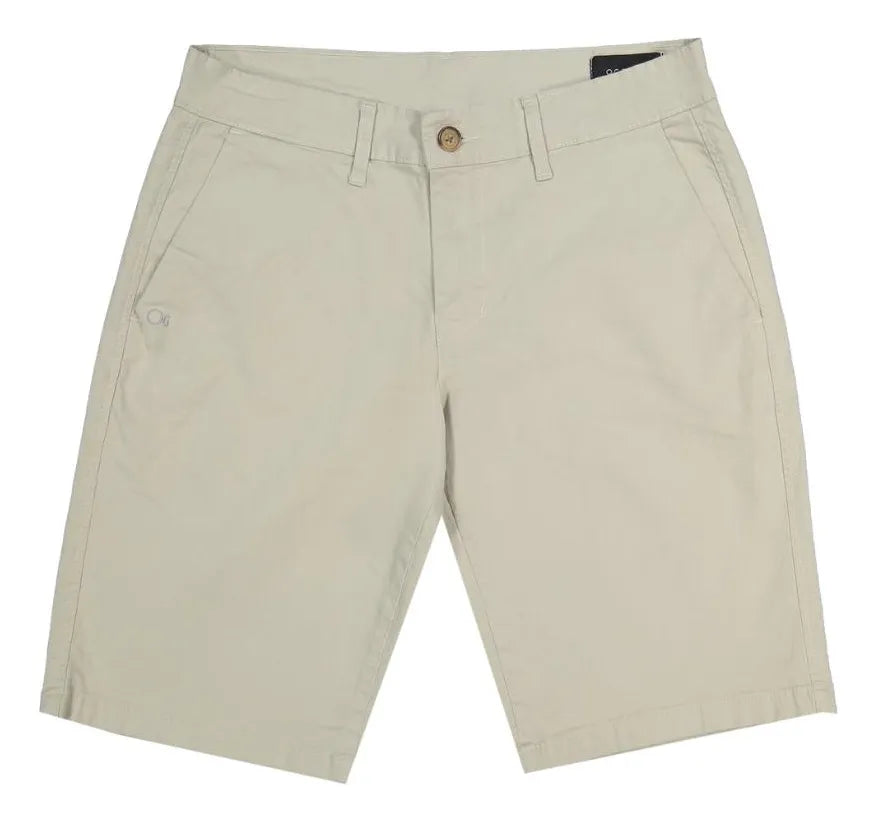 Men's White Chino Shorts