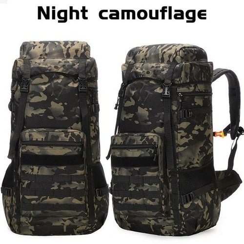 Waterproof Outdoor Camping 70L Military Backpack